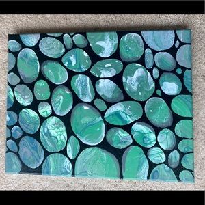 Acrylic canvas painting